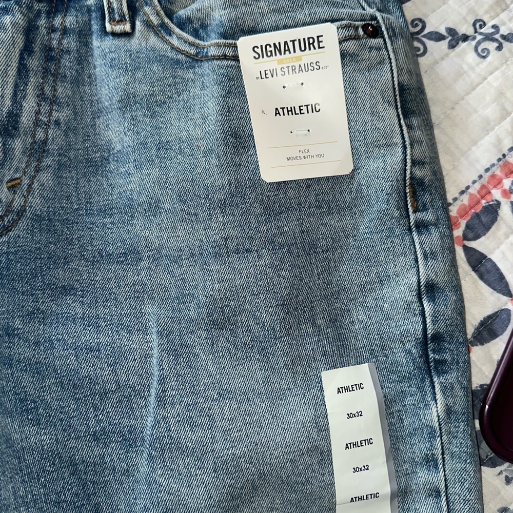 Levi Strauss Athletic Fit Jeans